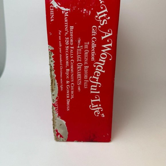 It's A Wonderful Life The Original Bedford Falls Village Ornaments Item #1606 🎄 - Picture 2 of 13